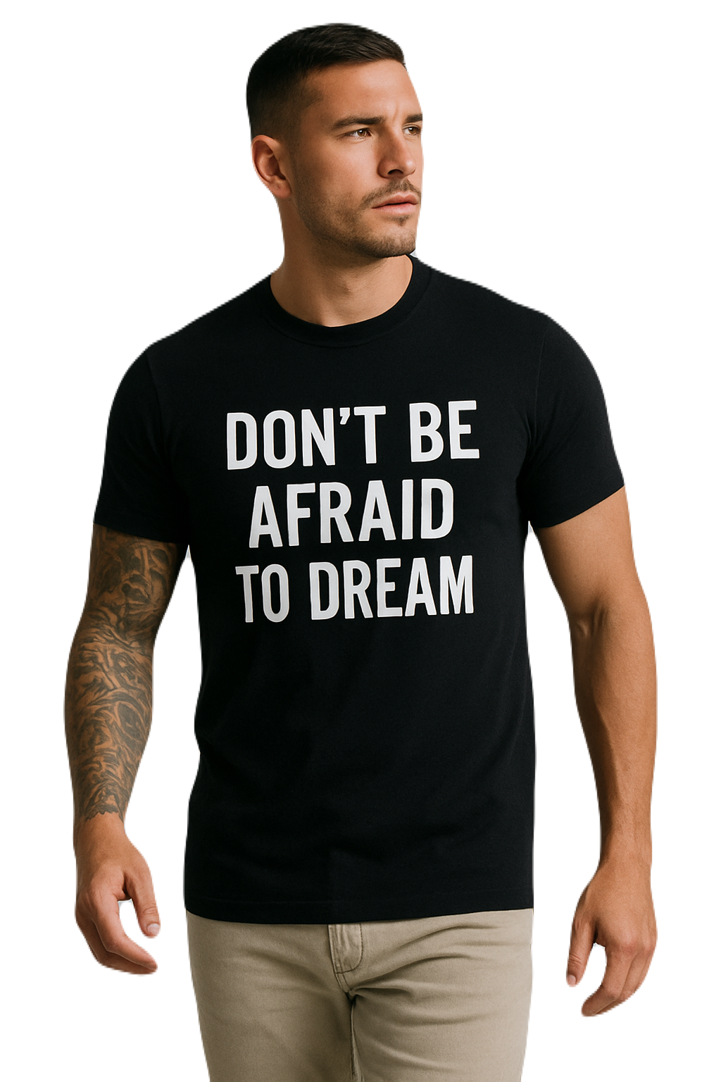 Não tenha medo de sonhar - Don´t be afraid to dream
